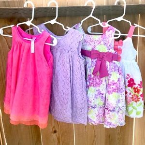 Lot Size 18 months Toddler Girl Summer Dresses